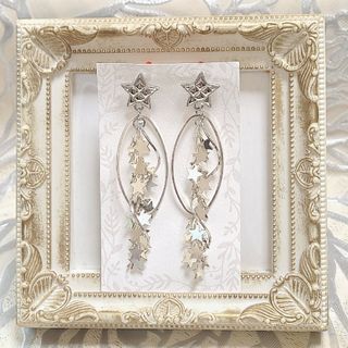 👑No.172　シルバースター🌟ピアス(ピアス)