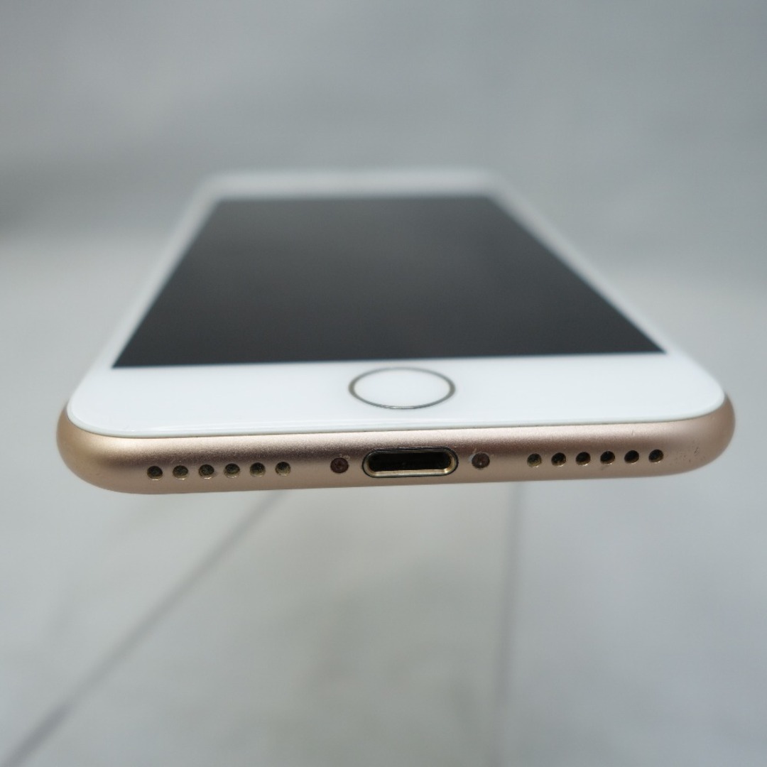 iPhone(アイフォーン)のジャンク品 [au版] Apple iPhone 8 (アイフォン エイト) 32GB ゴールド 利用制限〇 SIMロックなし 本体のみ MQ7A2J/A ジャンク スマホ/家電/カメラのスマートフォン/携帯電話(スマートフォン本体)の商品写真