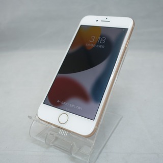アイフォーン(iPhone)のジャンク品 [au版] Apple iPhone 8 (アイフォン エイト) 32GB ゴールド 利用制限〇 SIMロックなし 本体のみ MQ7A2J/A ジャンク(スマートフォン本体)