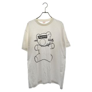 シュプリーム(Supreme)のSUPREME シュプリーム 15SS×UNDERCOVER アンダーカバー Bear Tee フロントベアロゴプリント半袖Tシャツ ホワイト(Tシャツ/カットソー(半袖/袖なし))