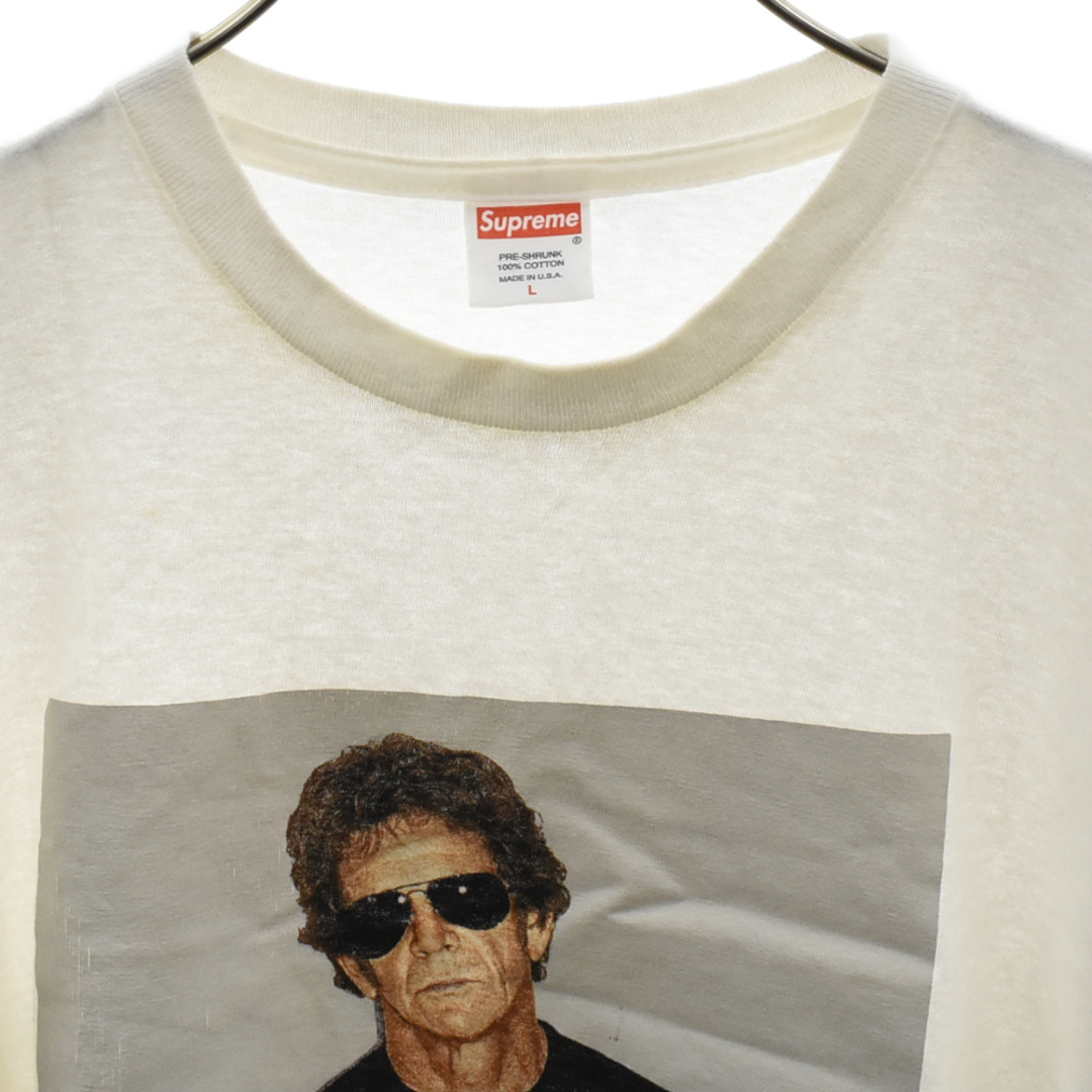Supreme(シュプリーム)のSUPREME シュプリーム 09SS Lou Reed Tee ルーリード フォトプリント半袖Tシャツ ホワイト メンズのトップス(Tシャツ/カットソー(半袖/袖なし))の商品写真