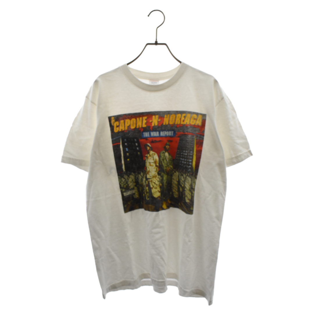 Supreme(シュプリーム)のSUPREME シュプリーム 16AW The War Report Capone-N-Noreaga The War Report Tee ワーリポート半袖Tシャツ カットソー ホワイト メンズのトップス(Tシャツ/カットソー(半袖/袖なし))の商品写真