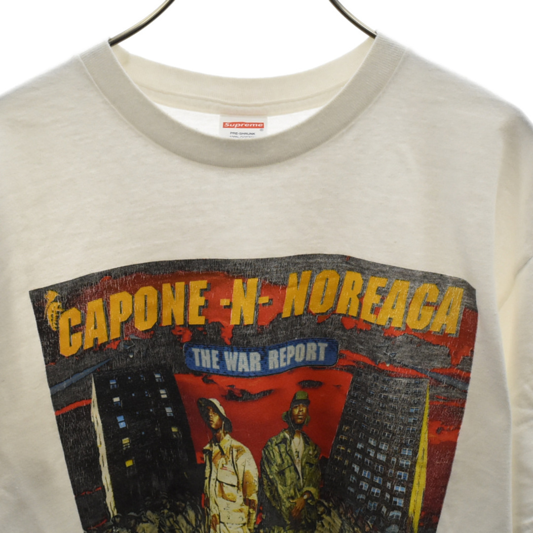 Supreme(シュプリーム)のSUPREME シュプリーム 16AW The War Report Capone-N-Noreaga The War Report Tee ワーリポート半袖Tシャツ カットソー ホワイト メンズのトップス(Tシャツ/カットソー(半袖/袖なし))の商品写真