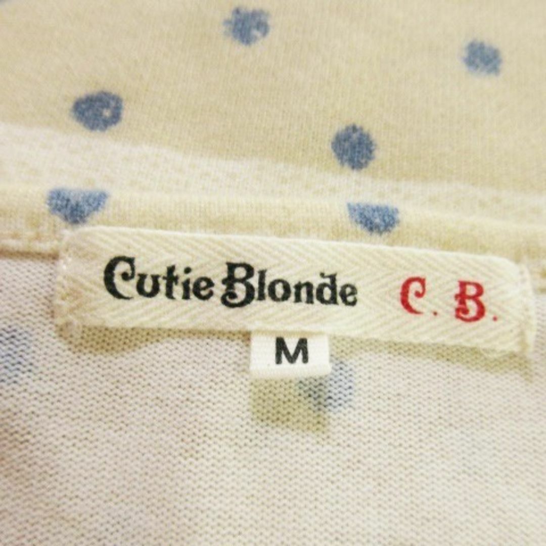 Cutie Blonde(キューティーブロンド)のキューティーブロンド 長袖ワンピース M ベージュ 220630AH15A レディースのワンピース(ひざ丈ワンピース)の商品写真