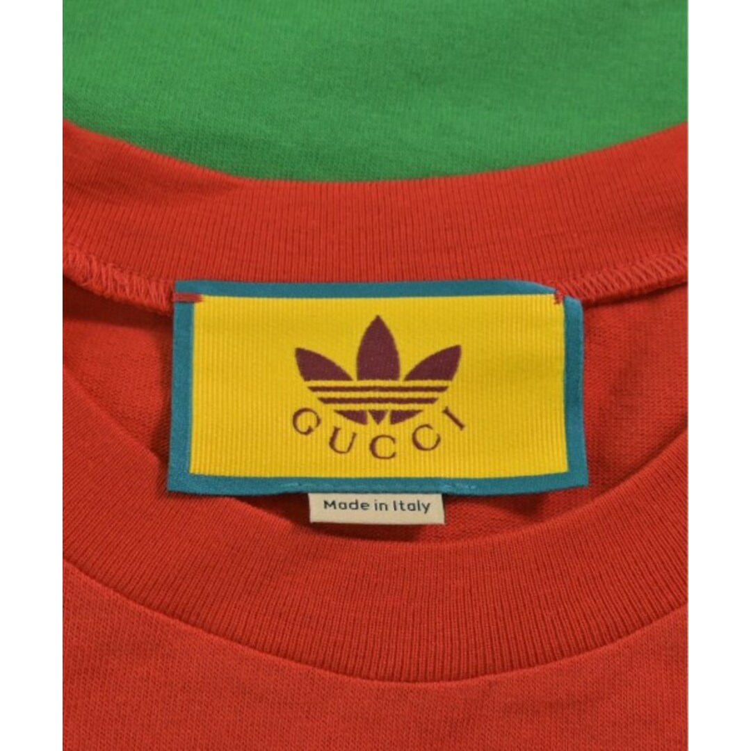 Gucci(グッチ)のGUCCI グッチ Tシャツ・カットソー L 赤 【古着】【中古】 メンズのトップス(Tシャツ/カットソー(半袖/袖なし))の商品写真