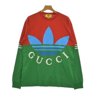 Gucci - GUCCI グッチ Tシャツ・カットソー L 赤 【古着】【中古】