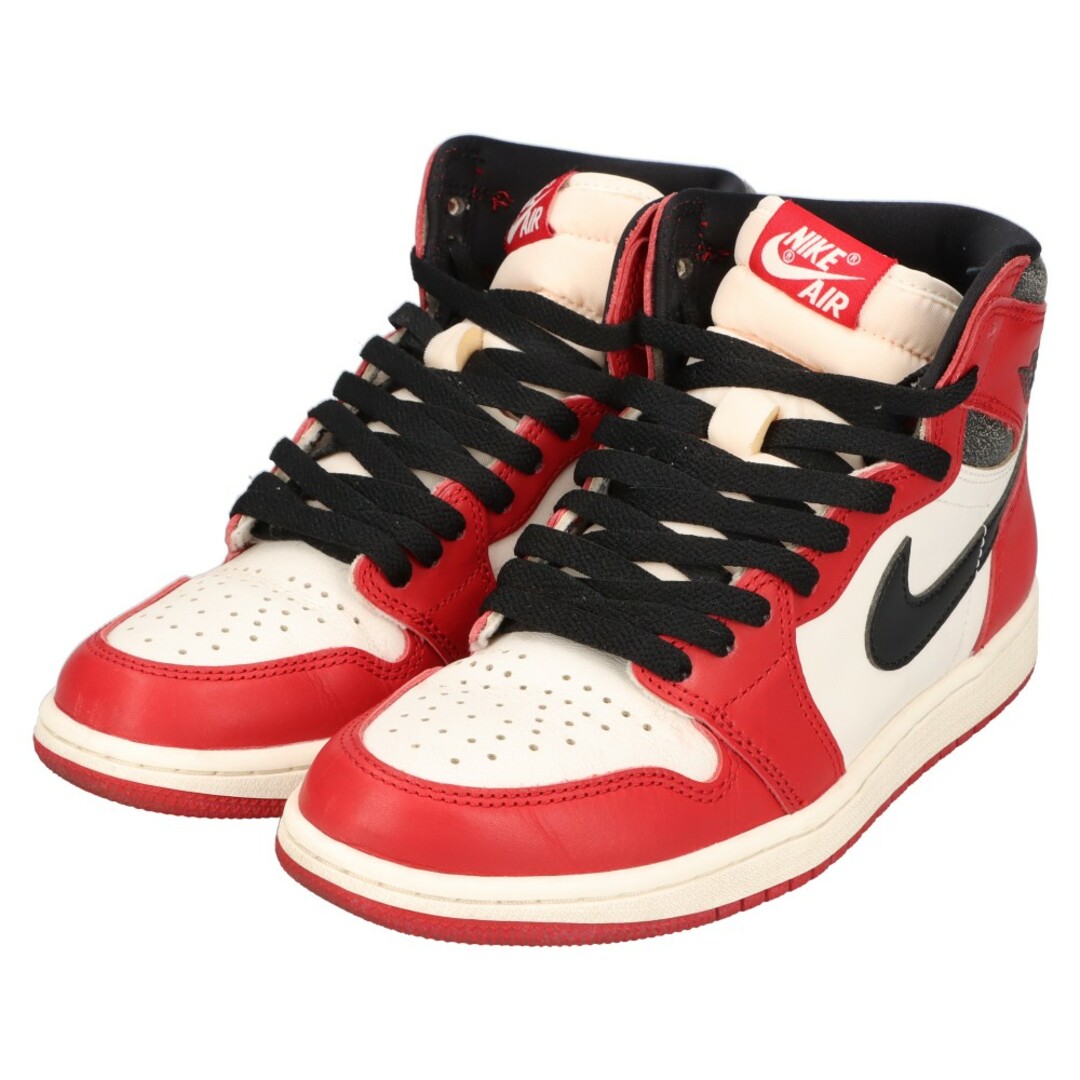 NIKE(ナイキ)のNIKE ナイキ AIR JORDAN 1 LOST&FOUND エアジョーダン1 ロスト&ファウンド ハイカットスニーカー ホワイト/レッド US7.0/25.0cm DZ5485-612 メンズの靴/シューズ(スニーカー)の商品写真