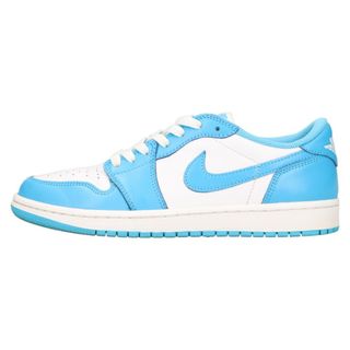 ナイキ(NIKE)のNIKE ナイキ SB AIR JORDAN 1 LOW QS UNC Eric Koston エアジョーダン1 ローカットスニーカー ノースカロライナ エリックコストン ホワイト/ブルー US7.5/25.5cm CJ7891-401(スニーカー)