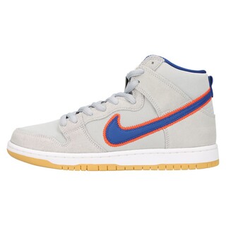 ナイキ(NIKE)のNIKE SB ナイキエスビー SB DUNK HIGH NEW YORK METS DH7155-001 ダンク ニューヨーク メッツ ハイカットスニーカー グレー US8.5/26.5cm(スニーカー)