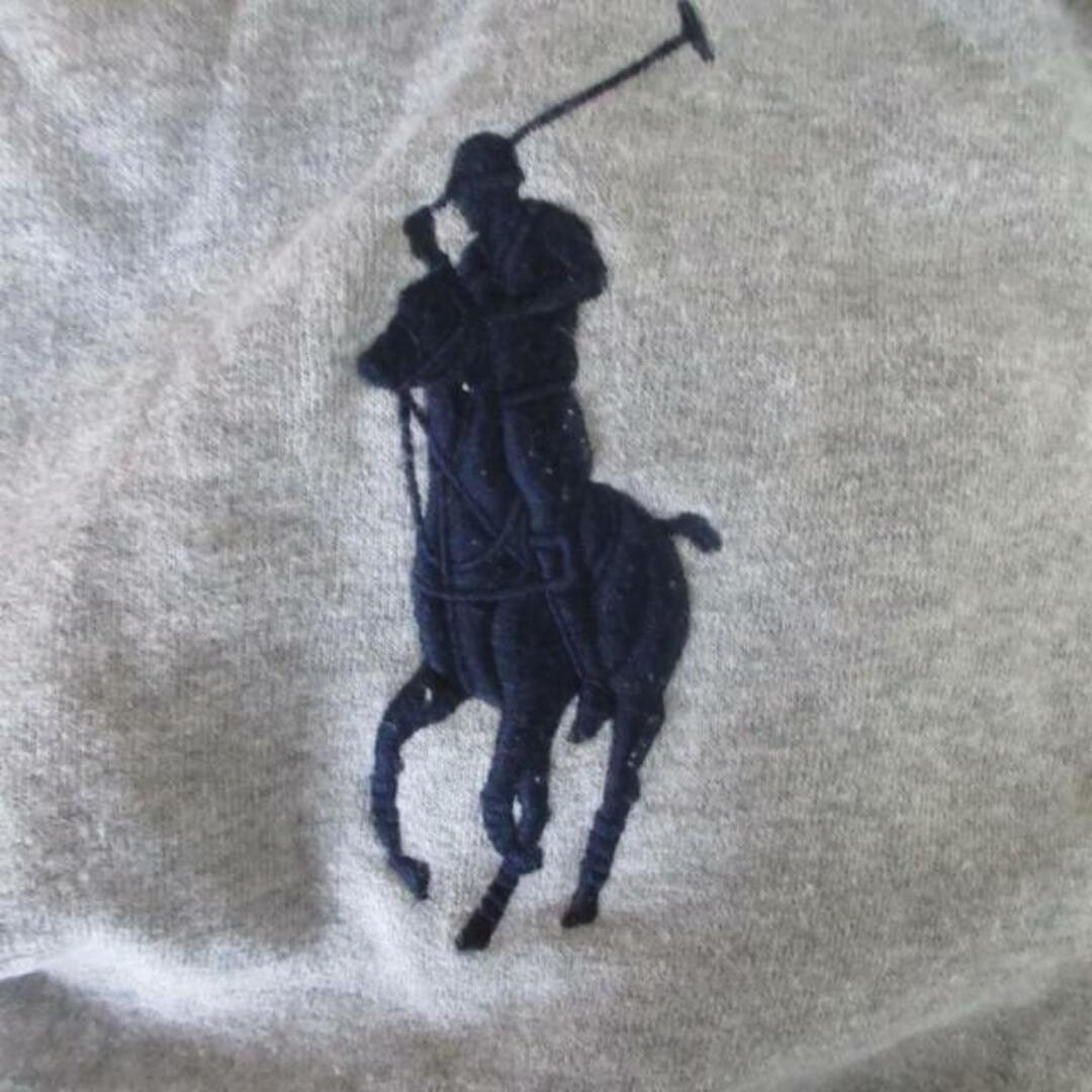 POLO RALPH LAUREN(ポロラルフローレン)のポロ バイ ラルフローレン パーカー グレー XL レディース 約M IBO50 レディースのトップス(パーカー)の商品写真