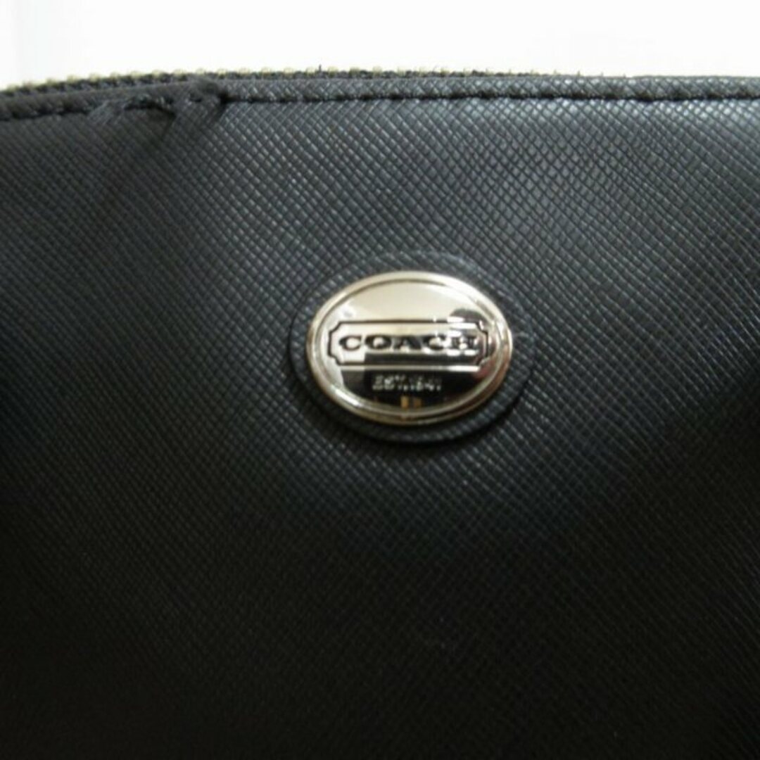 COACH(コーチ)のコーチ コーラドーム 2WAY レザー ショルダーバッグ ハンド 黒 ■GY14 レディースのバッグ(ショルダーバッグ)の商品写真