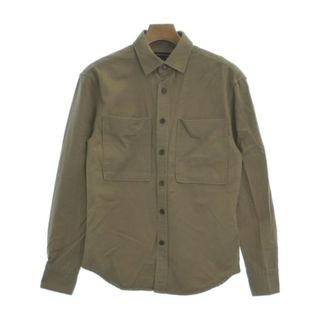 BANANA REPUBLIC カジュアルシャツ S ベージュ 【古着】【中古】