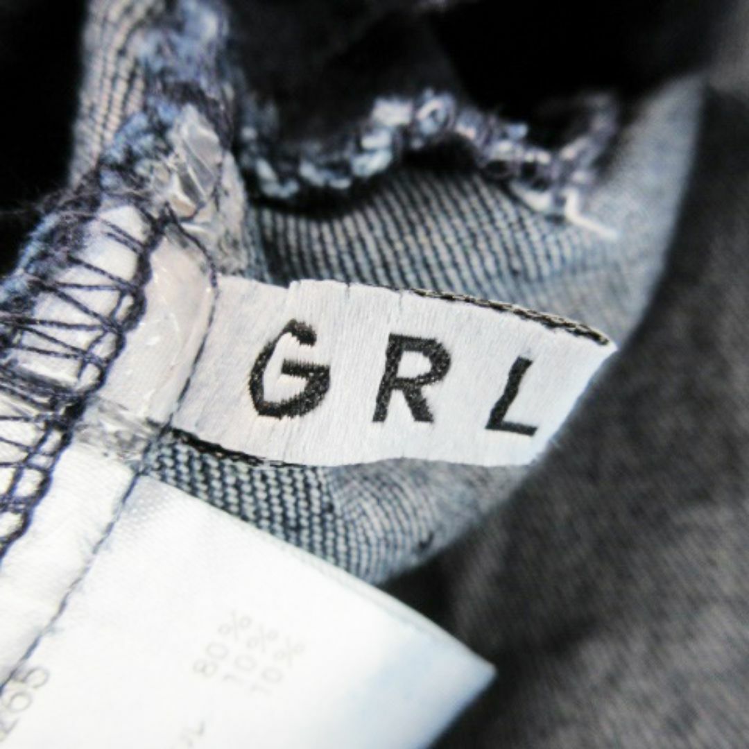GRL(グレイル)のGRL デニムスカート ロング マーメイド M 青 231030AH2R  レディースのスカート(ロングスカート)の商品写真