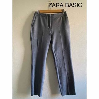 ザラ(ZARA)の美品☆ZARA BASICスラックスパンツ(カジュアルパンツ)