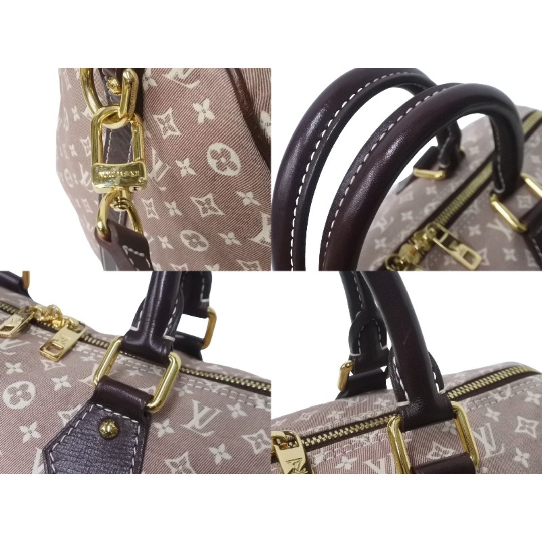 LOUIS VUITTON(ルイヴィトン)のLOUIS VUITTON ルイヴィトン スピーディ バンドリエール30 ハンドバッグ イディール レッド M56704 美品 中古 63739 レディースのバッグ(ハンドバッグ)の商品写真