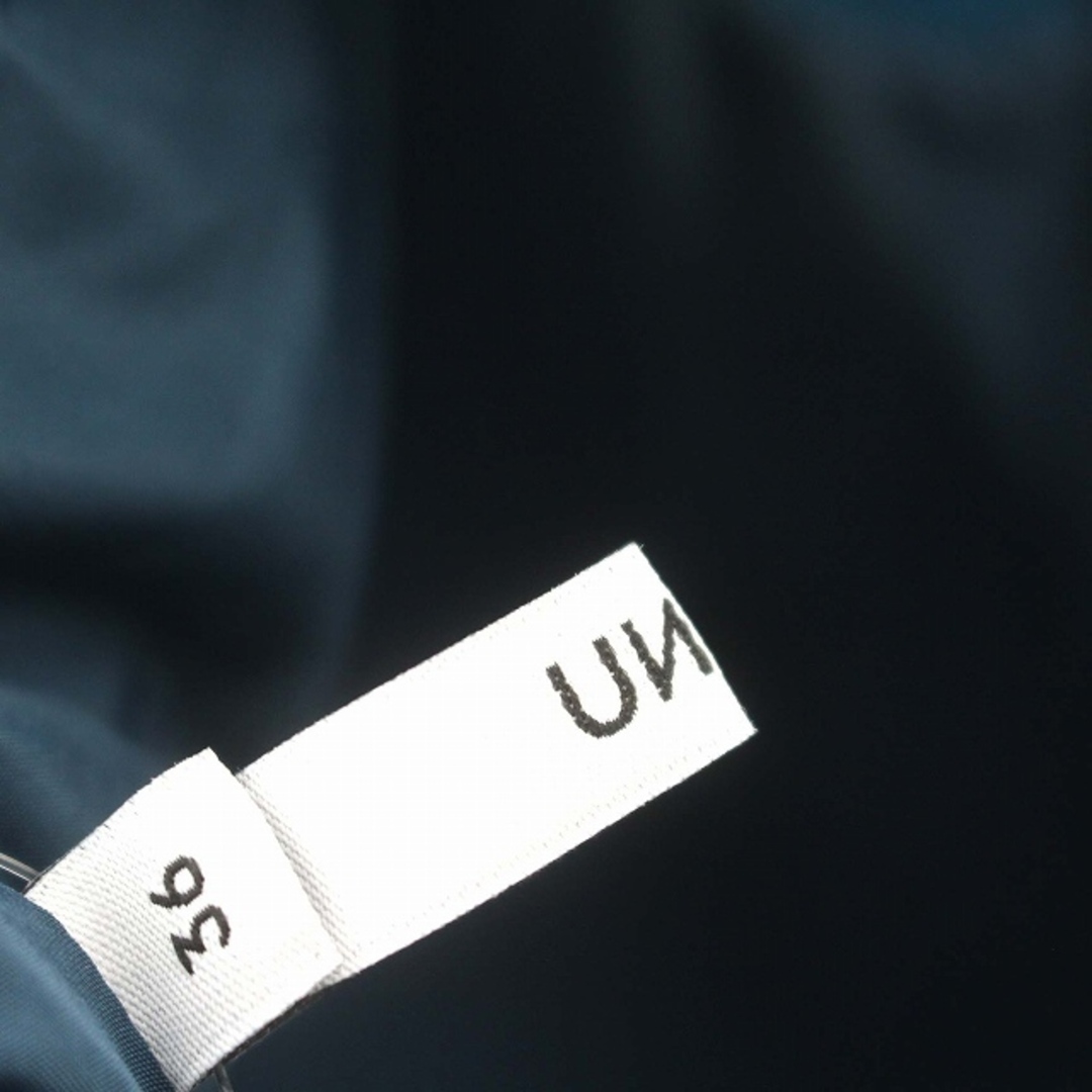 アンスリード UN3D ボンディング ロング ワンピース ノースリーブ 青 S レディースのワンピース(ロングワンピース/マキシワンピース)の商品写真