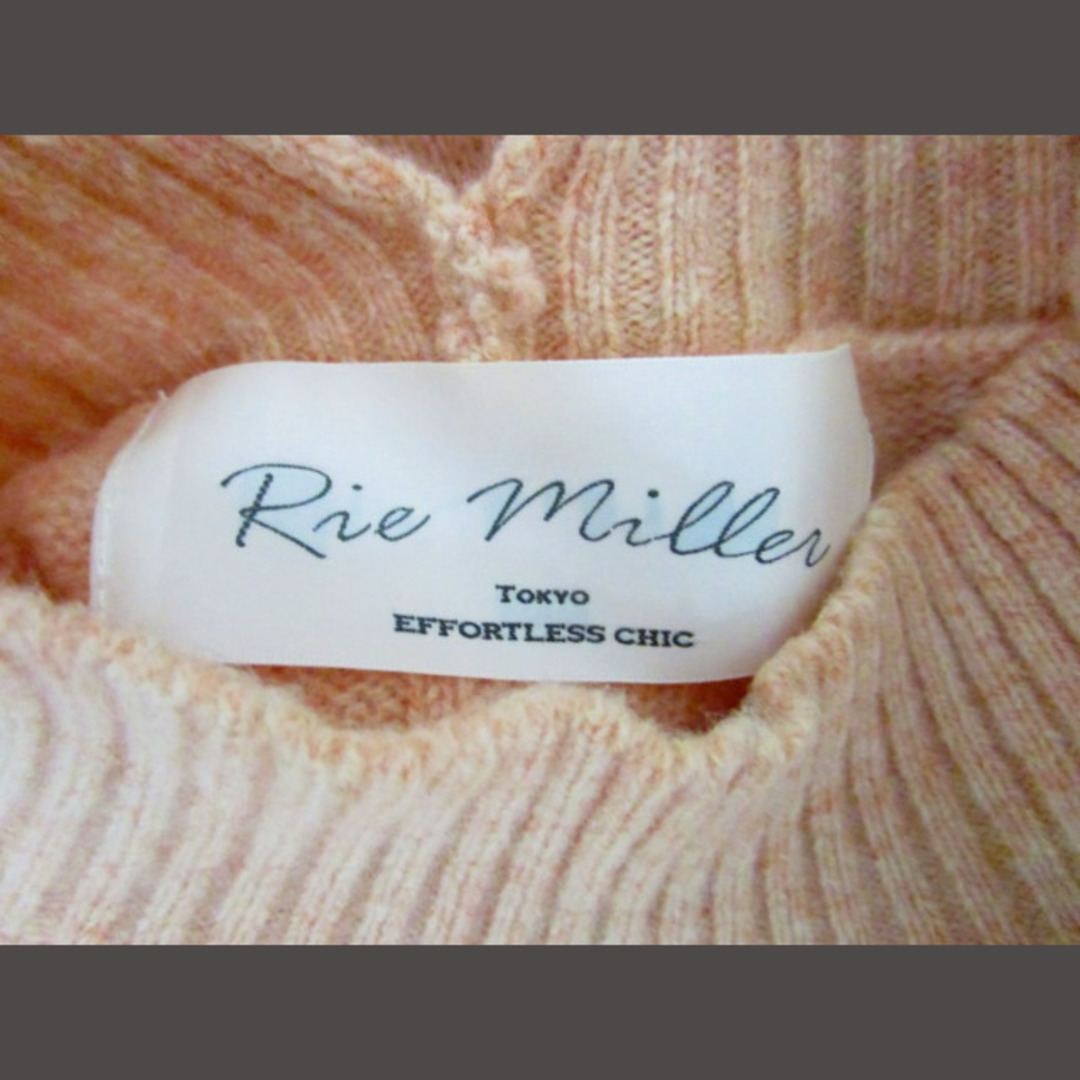 other(アザー)のrie miller 近年 美品 モックネックニット ウール セーター ピンク レディースのトップス(ニット/セーター)の商品写真