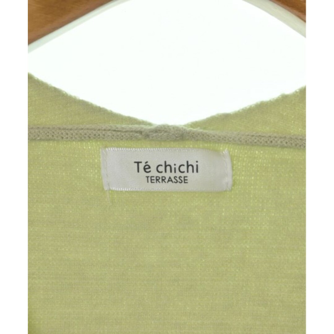 Te chichi TERRASSE テチチテラス ニット・セーター F 黄緑 【古着】【中古】 レディースのトップス(ニット/セーター)の商品写真
