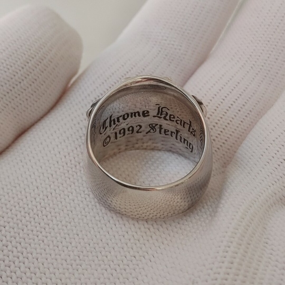 クロムハーツ　キーパーリング　ダイヤ メンズのアクセサリー(リング(指輪))の商品写真