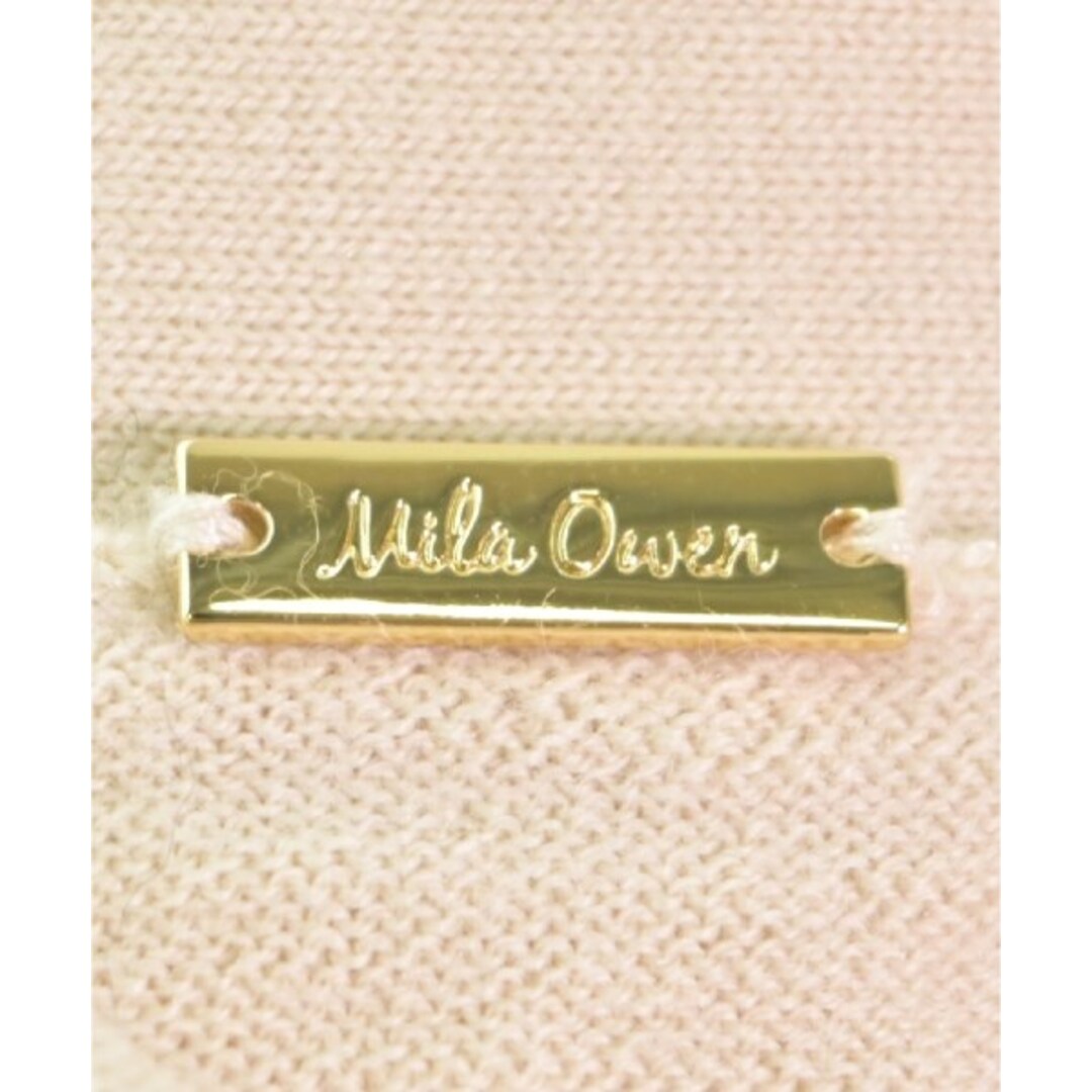 Mila Owen(ミラオーウェン)のMila Owen ミラオーウェン カーディガン 1(M位) ベージュ 【古着】【中古】 レディースのトップス(カーディガン)の商品写真