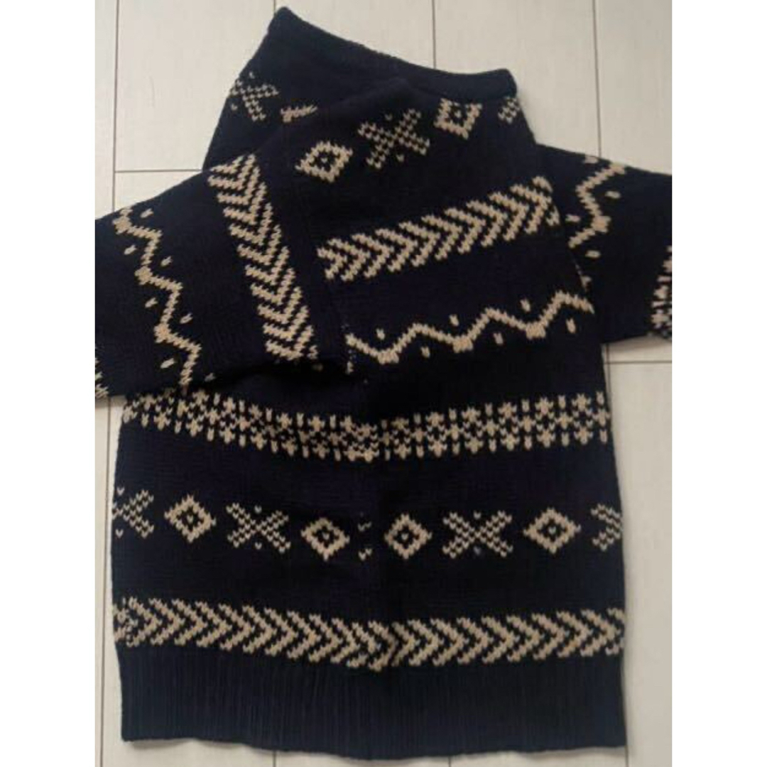 Brooks Brothers(ブルックスブラザース)の美品 90s brooks brothers native knit navy メンズのトップス(ニット/セーター)の商品写真