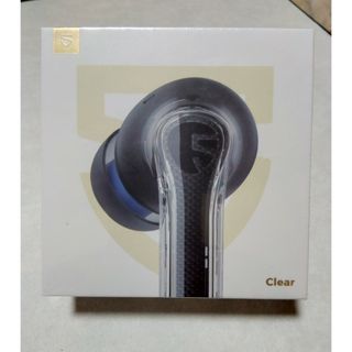 サウンドピーツ(SOUNDPEATS)のSOUNDPEATS CLEAR ブラック ワイヤレスイヤホン(ヘッドフォン/イヤフォン)