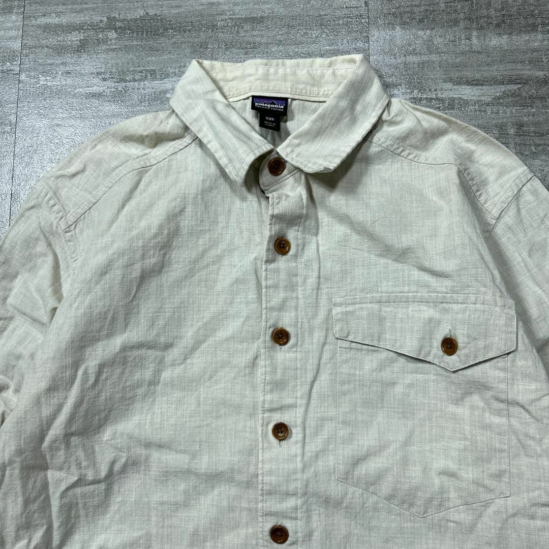 patagonia(パタゴニア)のPatagonia パタゴニア オーガニックコットン 長袖シャツ XXS メンズのトップス(Tシャツ/カットソー(七分/長袖))の商品写真