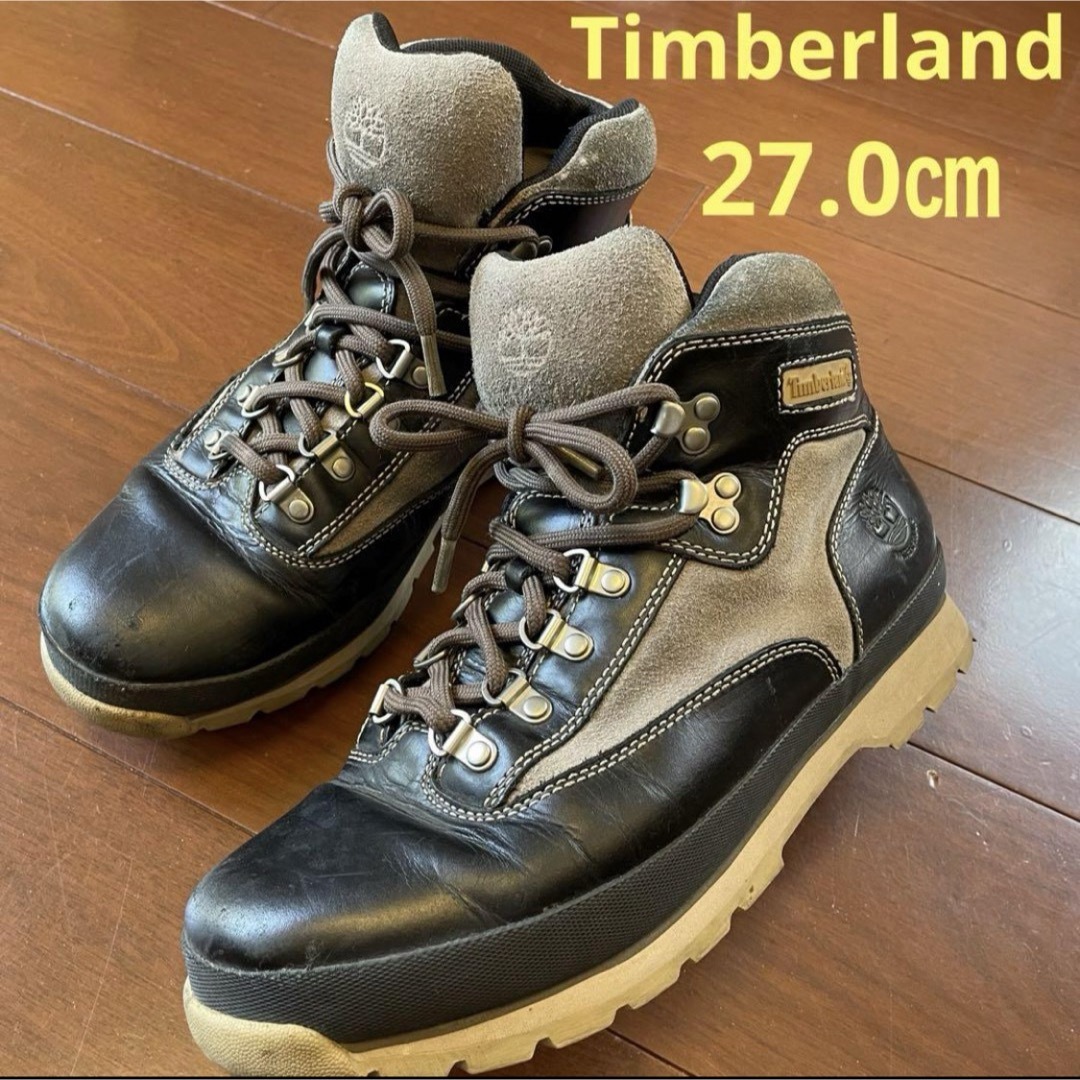 Timberland(ティンバーランド)の【Timberland】27 アウトドアブーツ コンビレザー メンズ ティンバー メンズの靴/シューズ(ブーツ)の商品写真