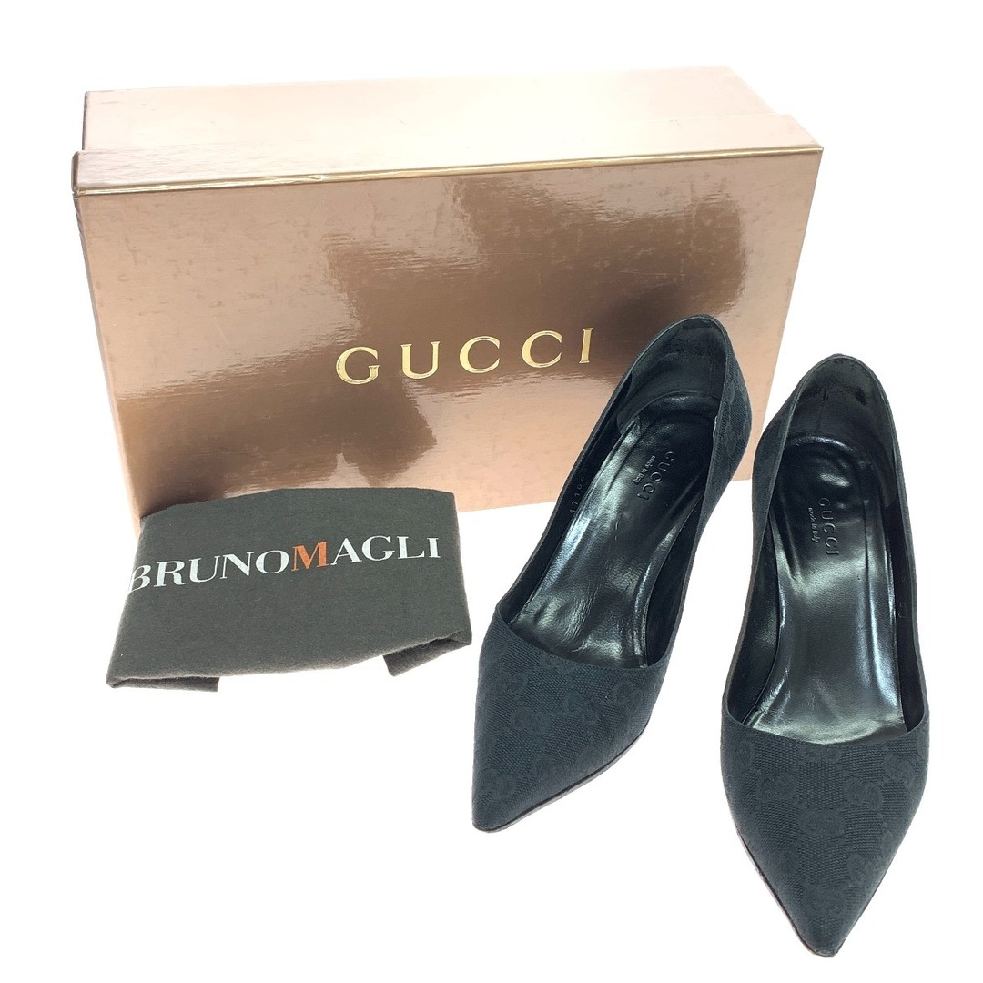 Gucci(グッチ)の$$ GUCCI グッチ レディース パンプス GG SIZE 22cm 171062 35CJ ブラック レディースの靴/シューズ(ハイヒール/パンプス)の商品写真