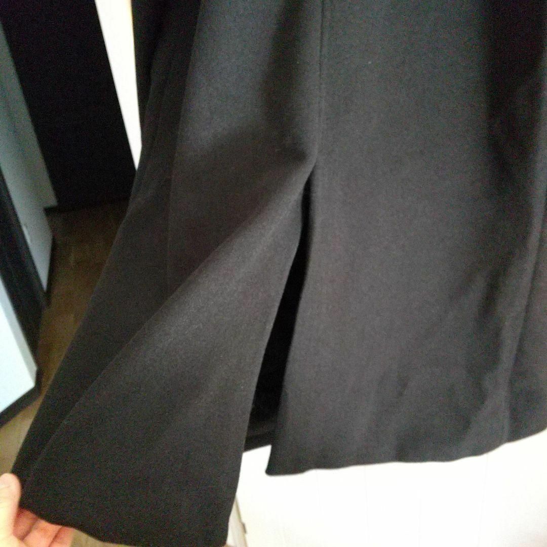 新品未着用　Marswort メンズ　XL チェスターコート　黒　ウールコート メンズのジャケット/アウター(チェスターコート)の商品写真