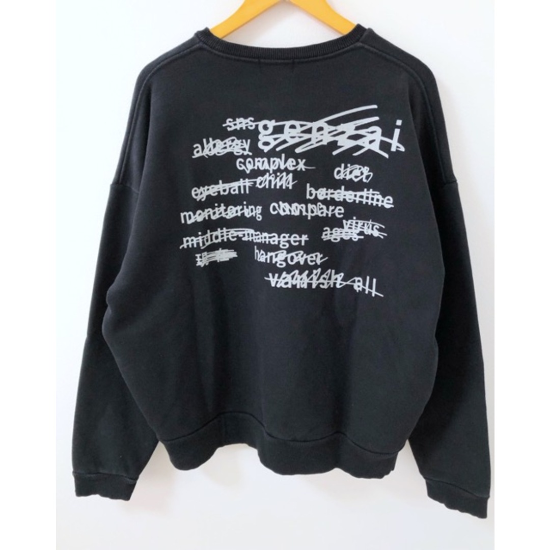 genzai（ゲンザイ）GZ1043　Logo Sweat　クルーネック　スウェット　トレーナー【E3169-007】 メンズのトップス(スウェット)の商品写真