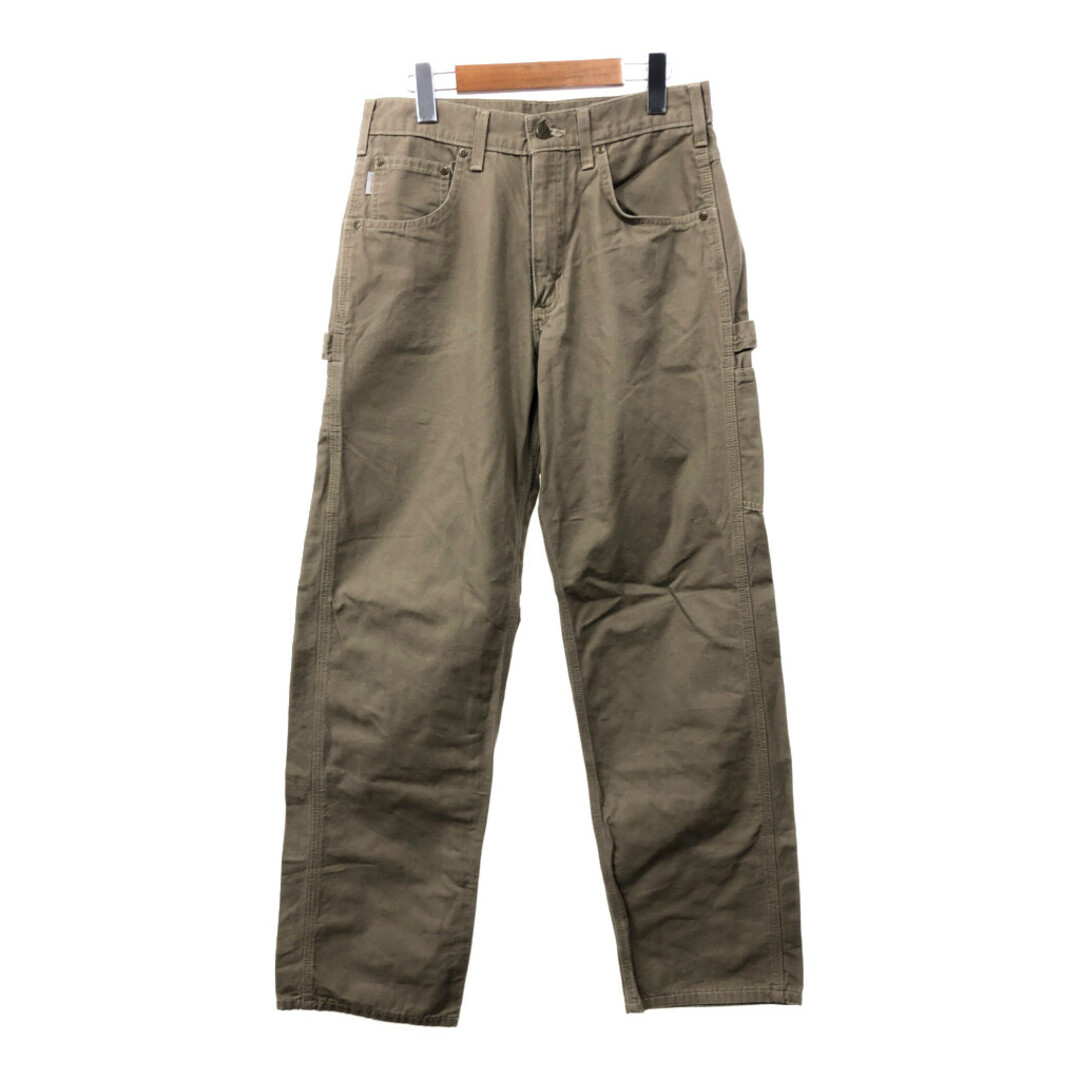 carhartt(カーハート)のCarhartt カーハート ペインターパンツ ブラウン (メンズ W31 L34) 中古 古着 Q6934 メンズのパンツ(その他)の商品写真