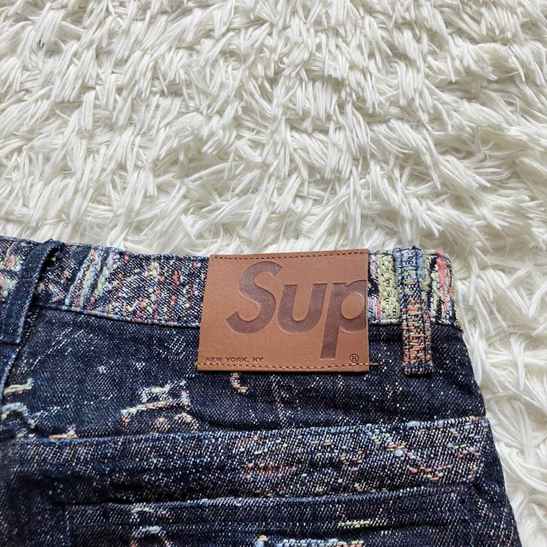 Supreme(シュプリーム)のArchive Denim Jacquard Regular  pants メンズのパンツ(デニム/ジーンズ)の商品写真