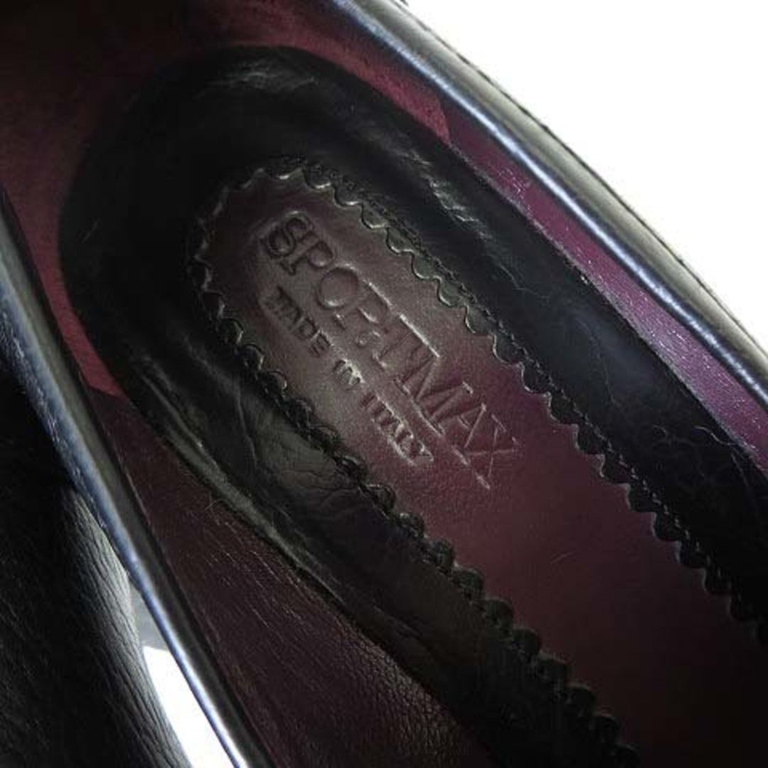 マックスマーラ SPORT MAX パンプス ハイヒール 37.5 黒 24cm レディースの靴/シューズ(ハイヒール/パンプス)の商品写真