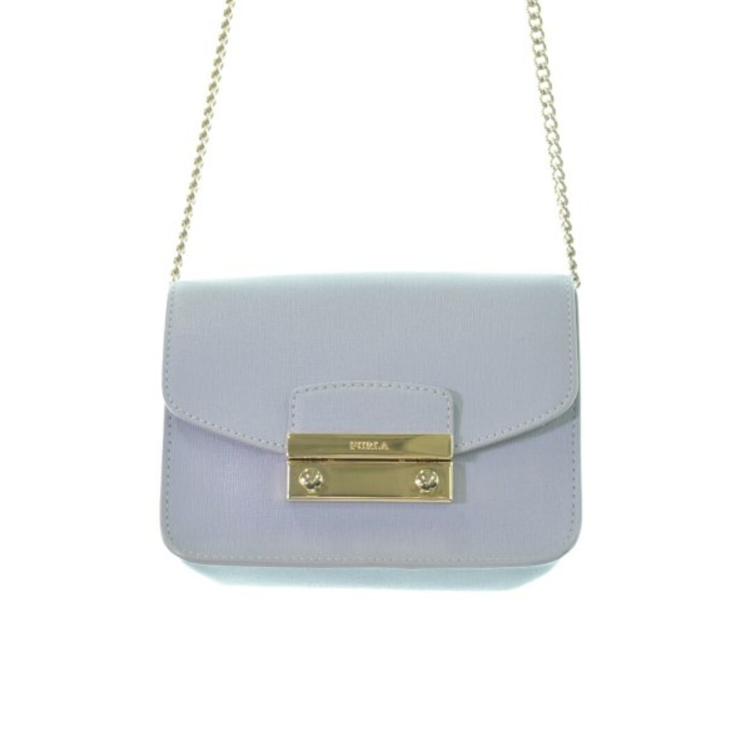 Furla(フルラ)のFURLA フルラ ショルダーバッグ - 水色 【古着】【中古】 レディースのバッグ(ショルダーバッグ)の商品写真