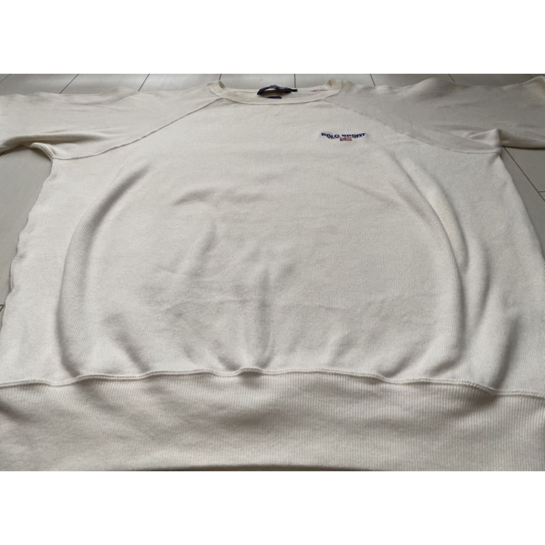 POLO RALPH LAUREN(ポロラルフローレン)の美品 90s POLO SPORT ポロスポーツ　ラルフローレン KNIT XL メンズのトップス(ニット/セーター)の商品写真