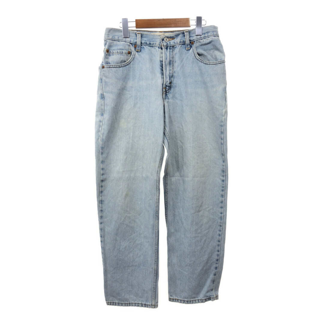 Levi's(リーバイス)のLevi's リーバイス 550 デニムパンツ アメカジ ライトブルー (メンズ W32 L29) 中古 古着 Q6939 メンズのパンツ(デニム/ジーンズ)の商品写真