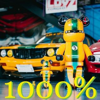 極美品】MEDICOM TOY×LBWK リバンナくん 1000% ベアブリック(その他)