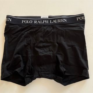 ポロラルフローレン(POLO RALPH LAUREN)のポロラルフローレン  メンズボクサー　ML(M) ブラック　黒ボクサー　男性下着(ボクサーパンツ)