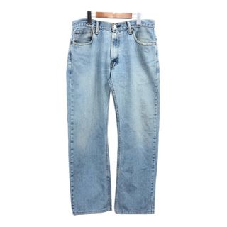 リーバイス(Levi's)のLevi's リーバイス 505 デニムパンツ アメカジ ブルー (メンズ W33 L32) 中古 古着 Q6941(デニム/ジーンズ)