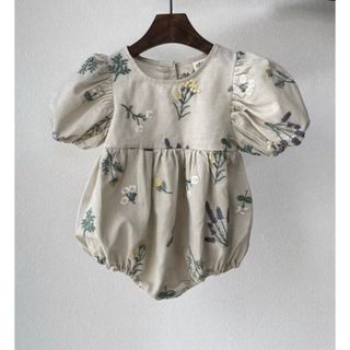 BOOTA Herb Flower Rompers S(6-12M)(ロンパース)