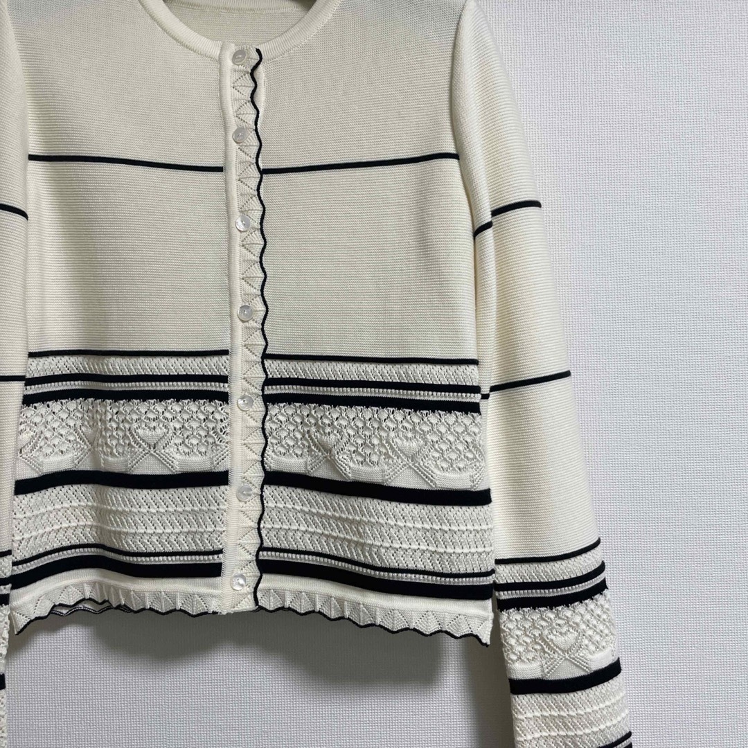 FOXEY(フォクシー)のご専用フォクシー　完売　CARDIGAN "FOUETTE" 38 カーディガン レディースのトップス(カーディガン)の商品写真