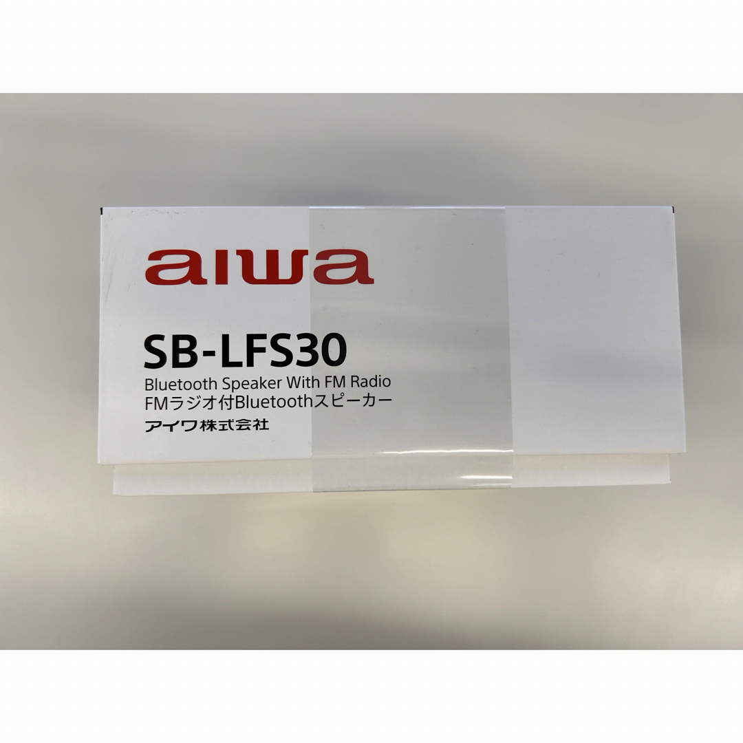 aiwa(アイワ)のaiwa ラジオ付きBluetoothスピーカー SB-LFS30  スマホ/家電/カメラのオーディオ機器(スピーカー)の商品写真