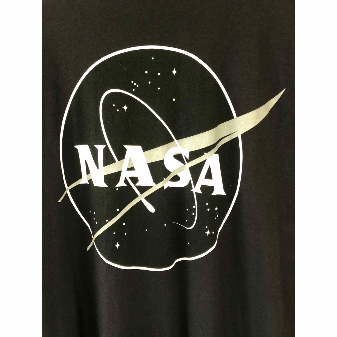 NASA　Tシャツ　XL　黒　USA古着 メンズのトップス(Tシャツ/カットソー(半袖/袖なし))の商品写真