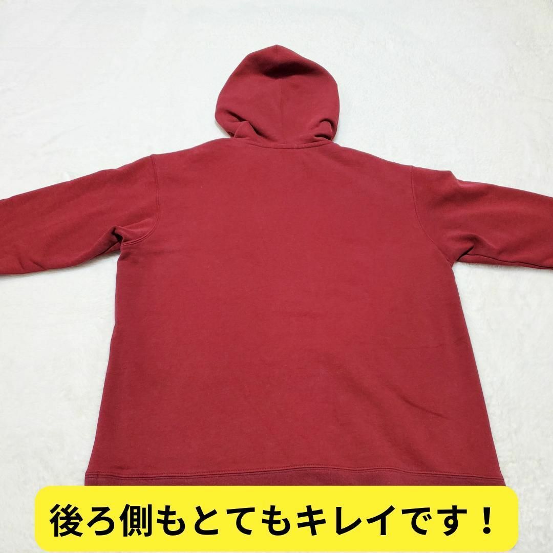 mont bell(モンベル)の美品　モンベル　コットン ジップパーカ Men's　えんじ　M メンズのトップス(パーカー)の商品写真