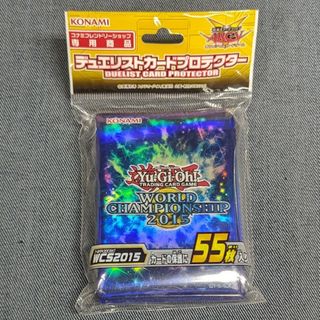 ユウギオウ(遊戯王)の【遊戯王】デュエリストカードプロテクター WCS2015★新品(カードサプライ/アクセサリ)