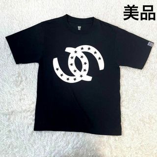 A BATHING APE - 美品！　APE エイプ　Tシャツ　ブラック　スター　Sサイズ　半袖