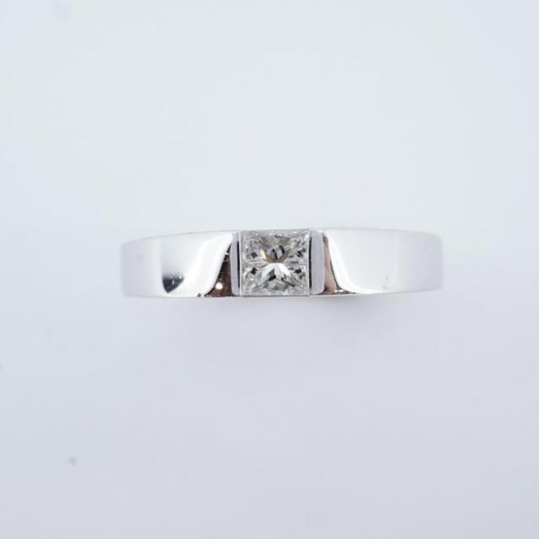 Cartier(カルティエ)の【4jib013】カルティエ リング/タンク/ダイヤモンド/K18WG ホワイトゴールド/0.25ct 【中古】 レディース レディースのアクセサリー(リング(指輪))の商品写真