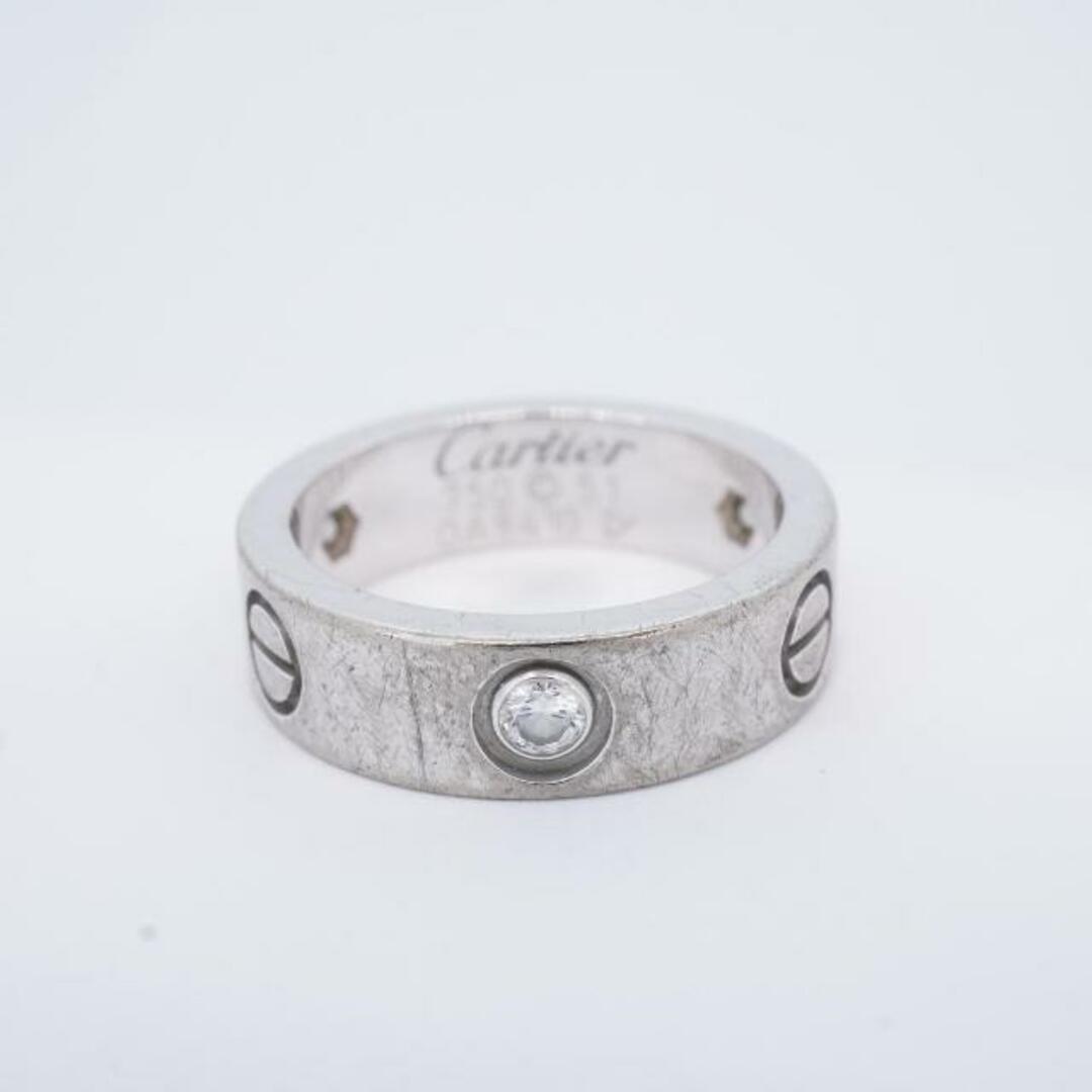 Cartier(カルティエ)の【4jib016】カルティエ リング/ラブ/3PD/ダイヤモンド/K18WG ホワイトゴールド 【中古】 レディース レディースのアクセサリー(リング(指輪))の商品写真
