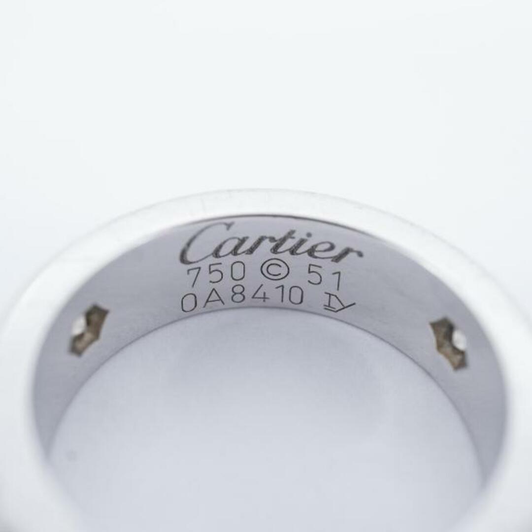 Cartier(カルティエ)の【4jib016】カルティエ リング/ラブ/3PD/ダイヤモンド/K18WG ホワイトゴールド 【中古】 レディース レディースのアクセサリー(リング(指輪))の商品写真